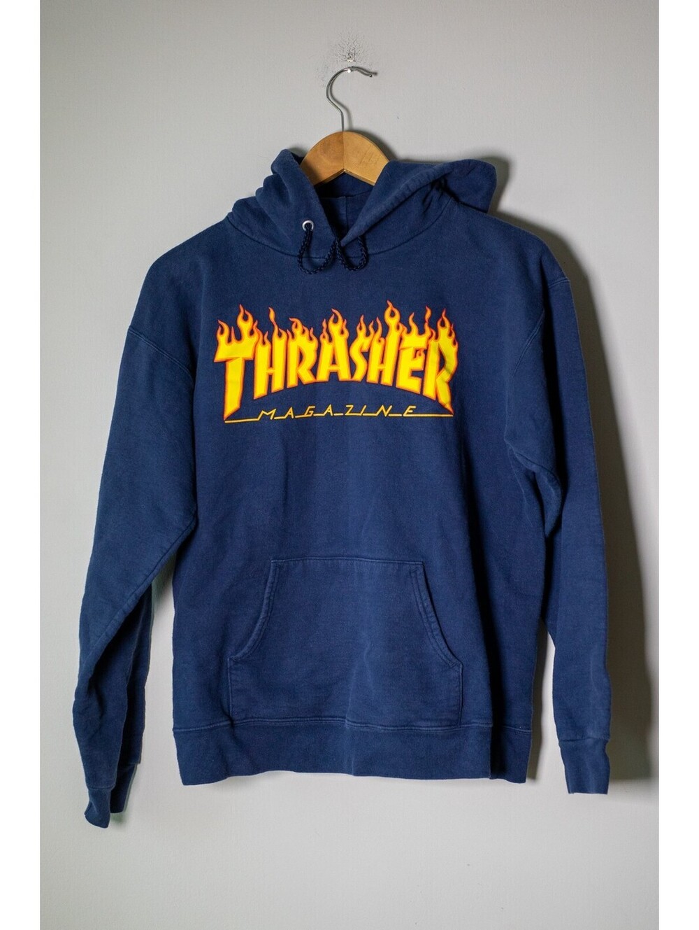 Thrasher - Mens S Vintage Y2K Skateboard Hoodie